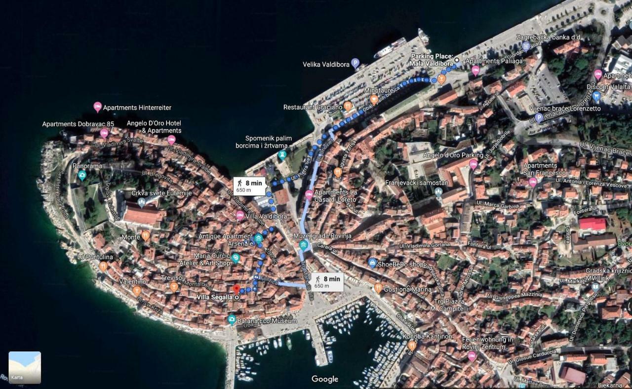 Villa Segalla Rovinj Eksteriør billede